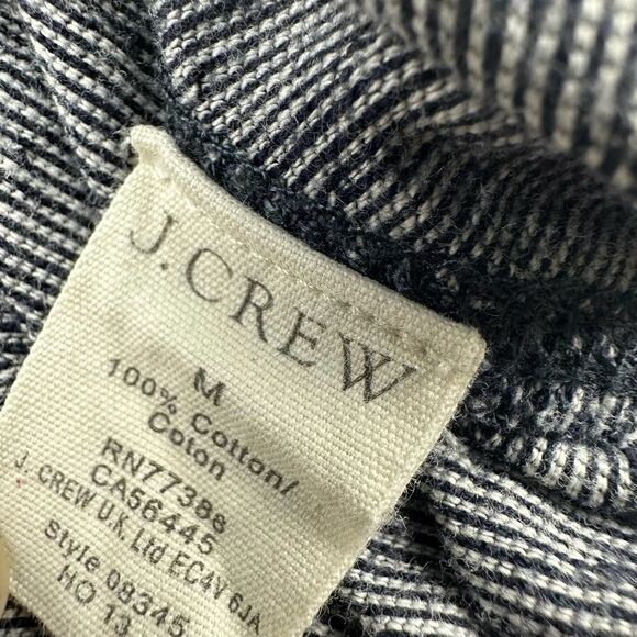 Wallace & Barnes Blue Striped Long‎ Sleeve Henley Shirt Men’s M - Picture 9 of 10